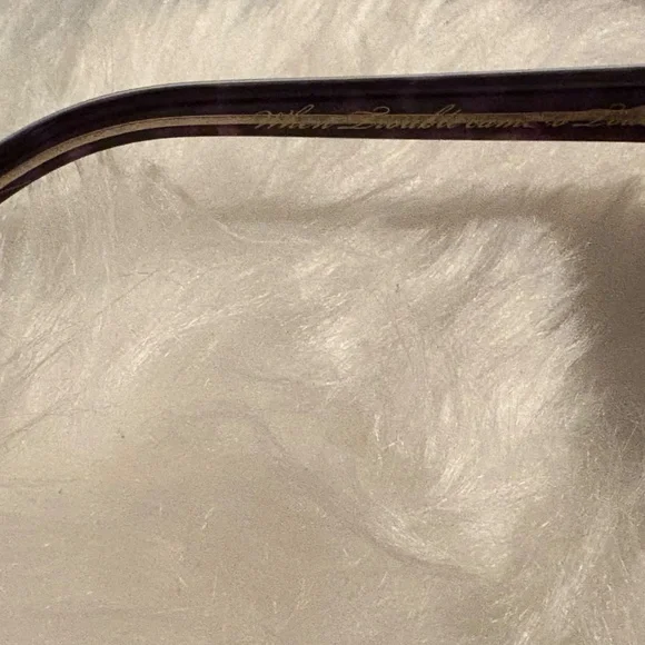 Anna-Karin Karlsson black and purple leopard preowned sunglasses - Picture 5 of 16